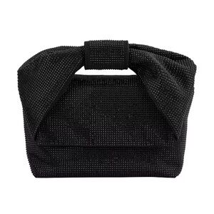 Olga Berg Alinta Hotfix Top Handle Bag in Black